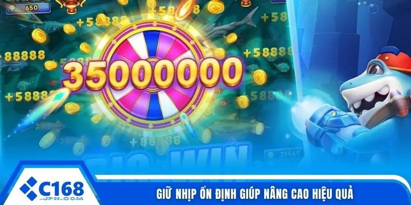 Giữ nhịp ổn định giúp nâng cao hiệu quả